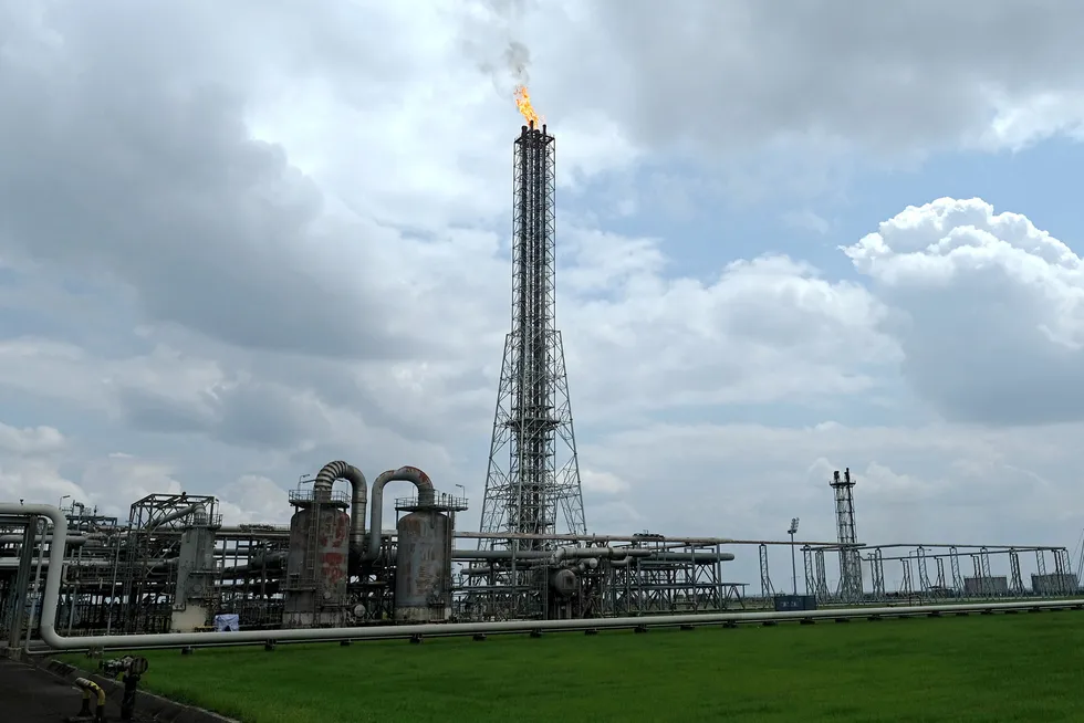 In operation: the Nigerian LNG project is owned by a joint venture between Nigerian National Petroleum Corporation, Shell, TotalEnergies and Eni