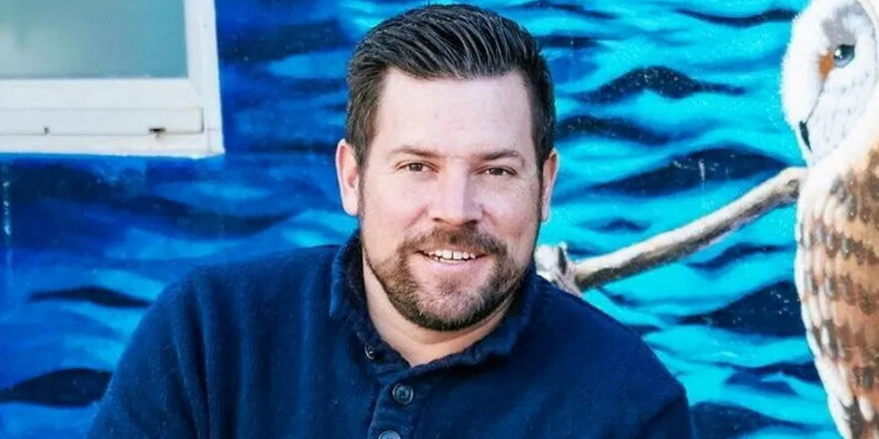 Chris Cumming, Sales VP with Kvaroy Arctic.