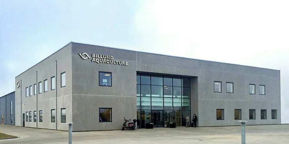 Billund Aquaculture's Danish headquarters.