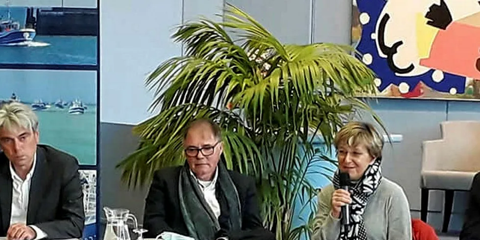 News of the deal was unveiled in the port city of Dieppe.