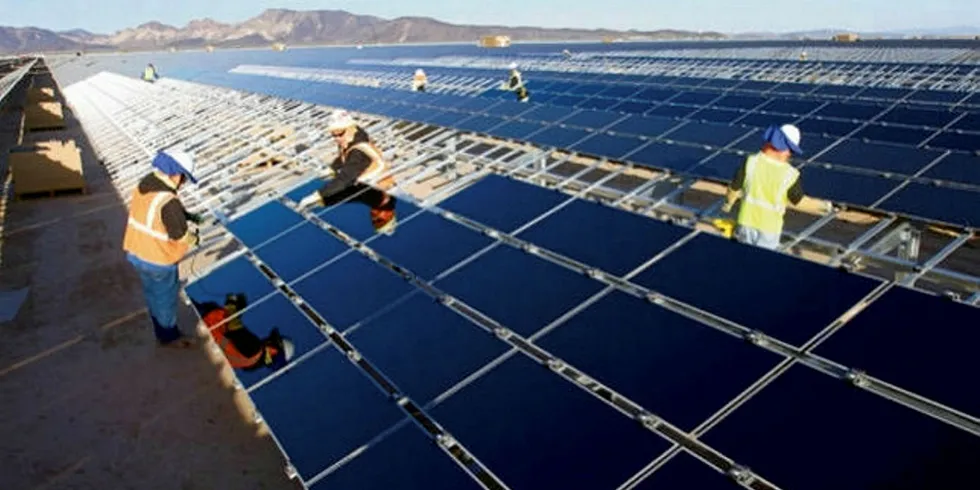 Bankable market: Solar PV