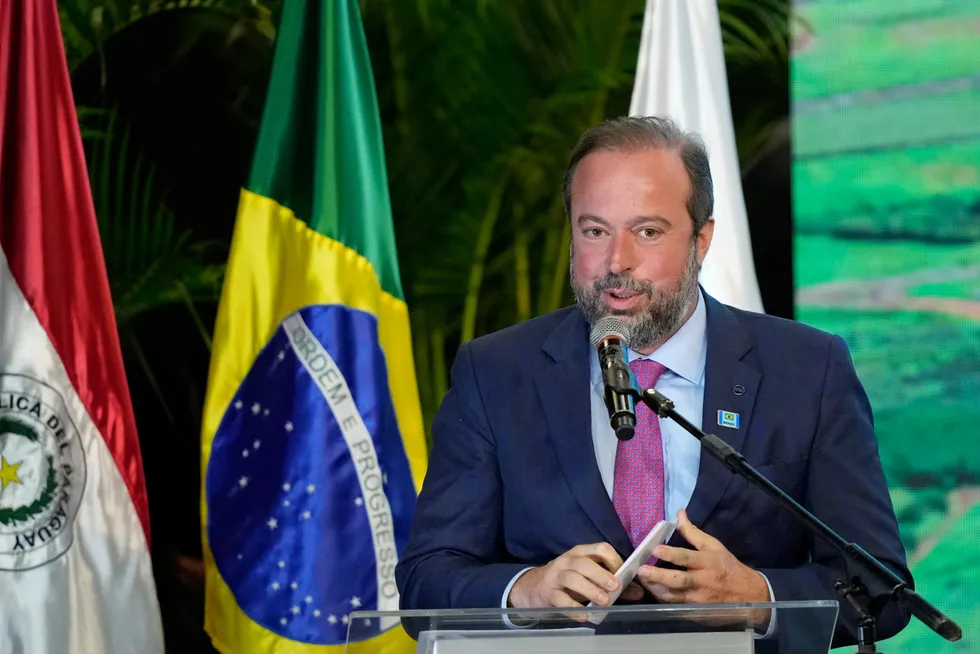 Brazil's Minister of Energy and Mines, Alexandre Silveira