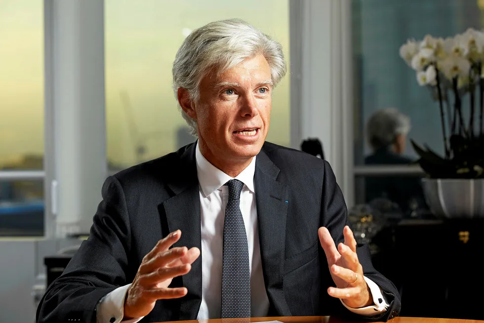 Oman agreement: Total president for exploration and production Arnaud Breuillac