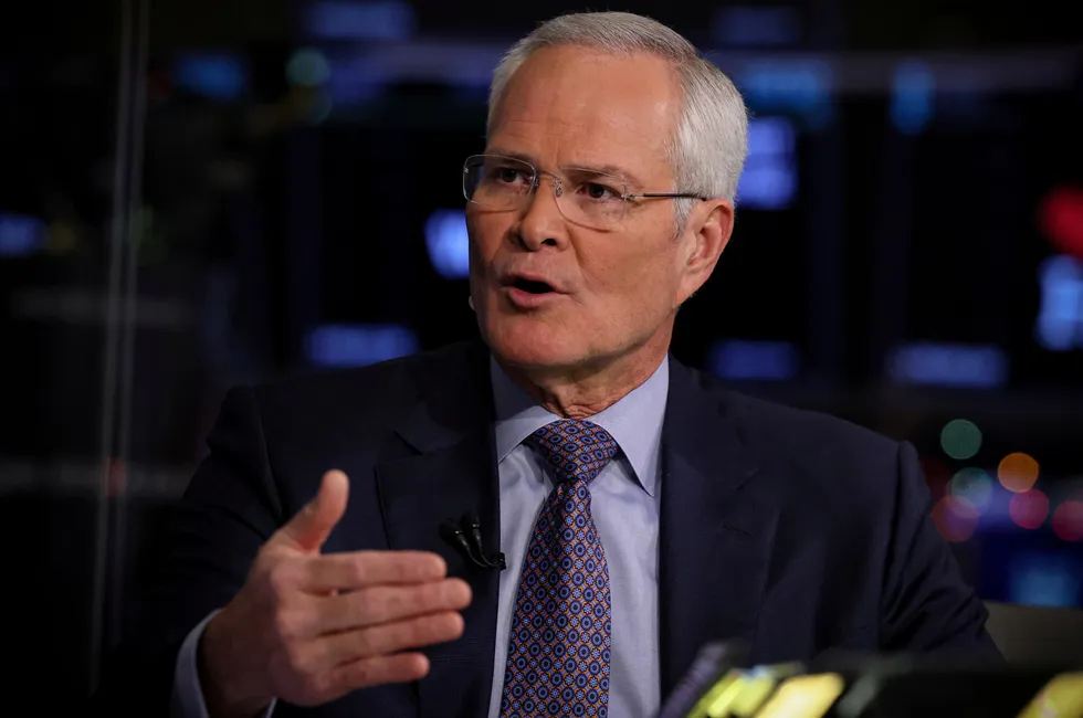 ExxonMobil chief executive Darren Woods.