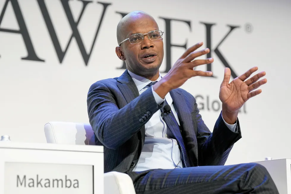 Gas drive: January Makamba, Tanzania's Minister of Energy.