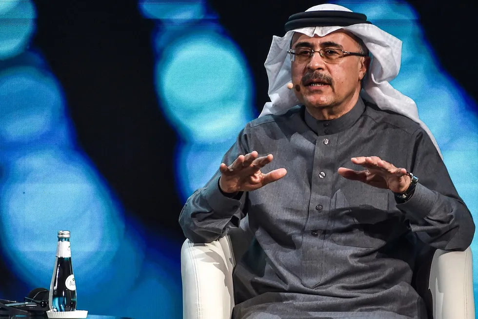 Aramco chief executive, Amin Nasser.