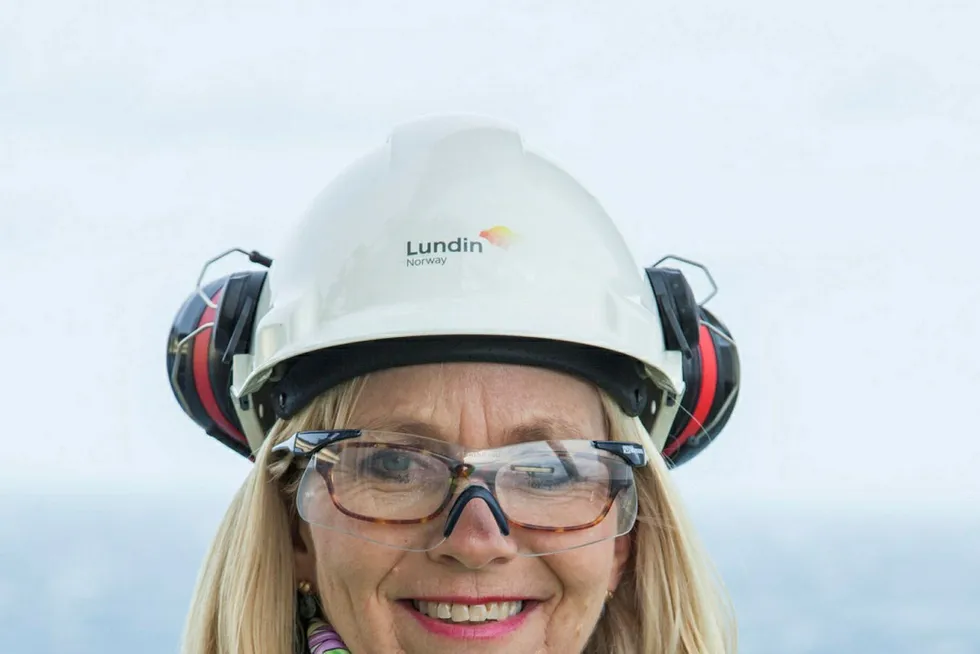 Turning project wheels: Lundin Norway managing director Kristin Faerovik