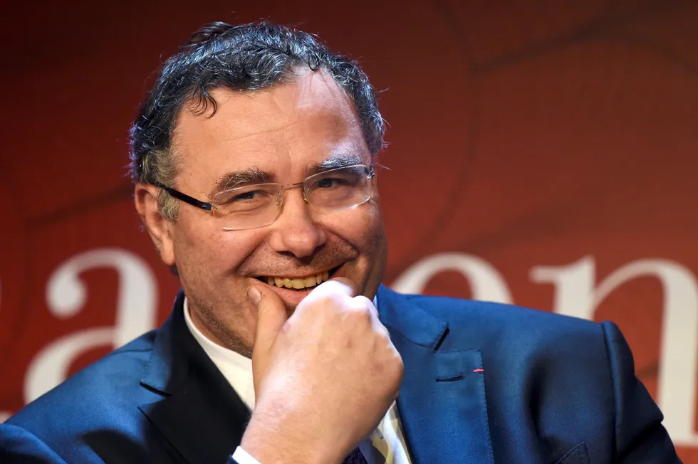 All smiles: TotalEnergies' chief executive Patrick Pouyanne will be delighted with results from the Namibian exploration probe