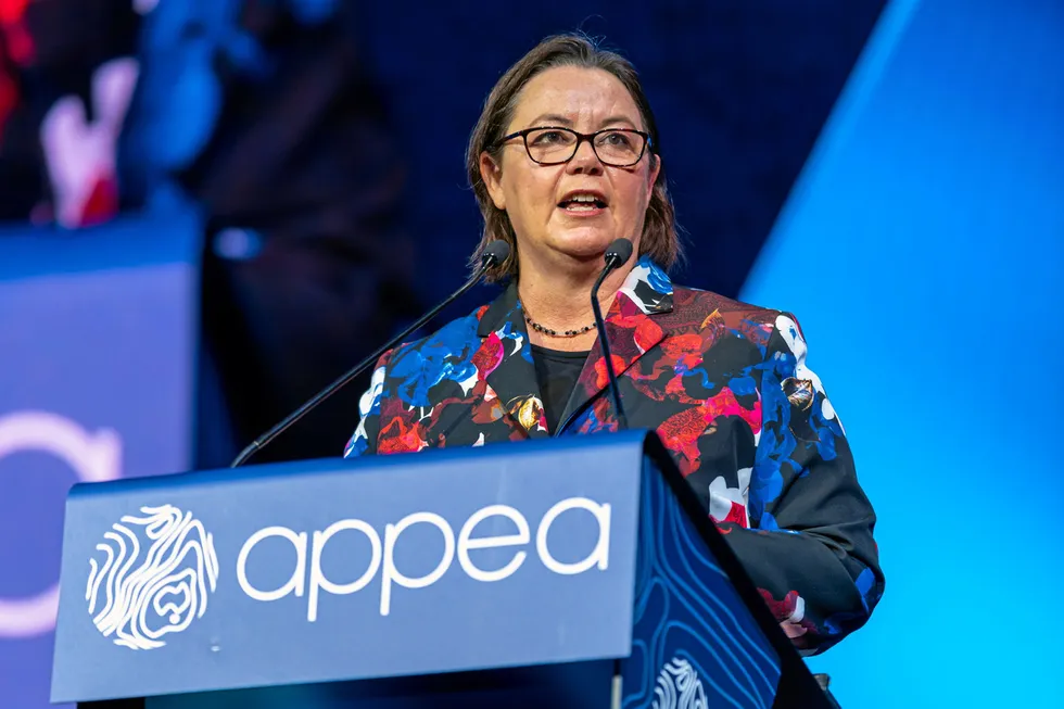 Australia's Minister for Resources and Northern Territory Madeleine King.