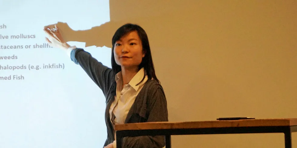 Dr. Christine Yung Hung, a post-doctoral assistant in agro-food marketing and consumer behavior at University of Gent.