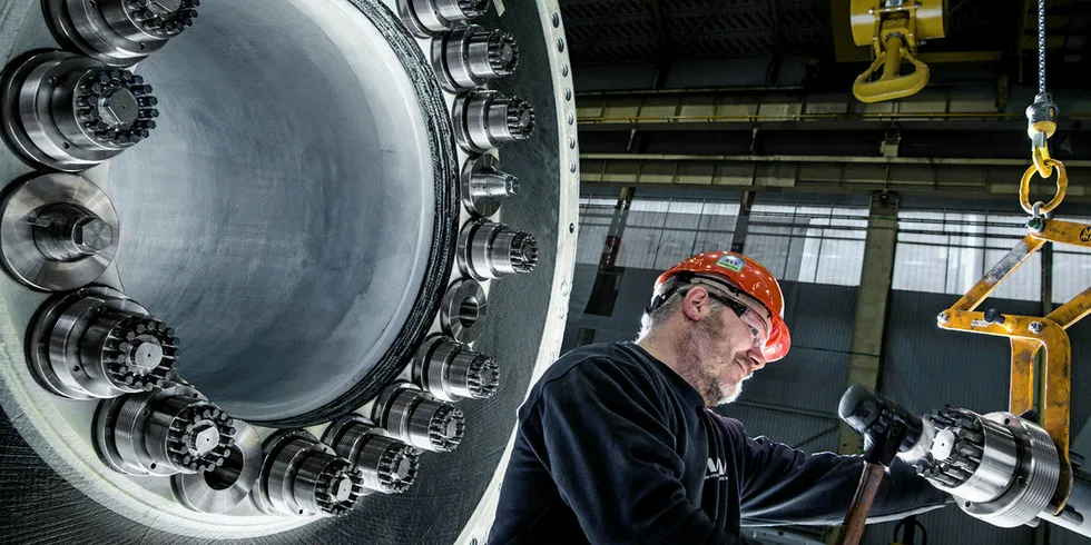 An MHI Vestas assembly facility.