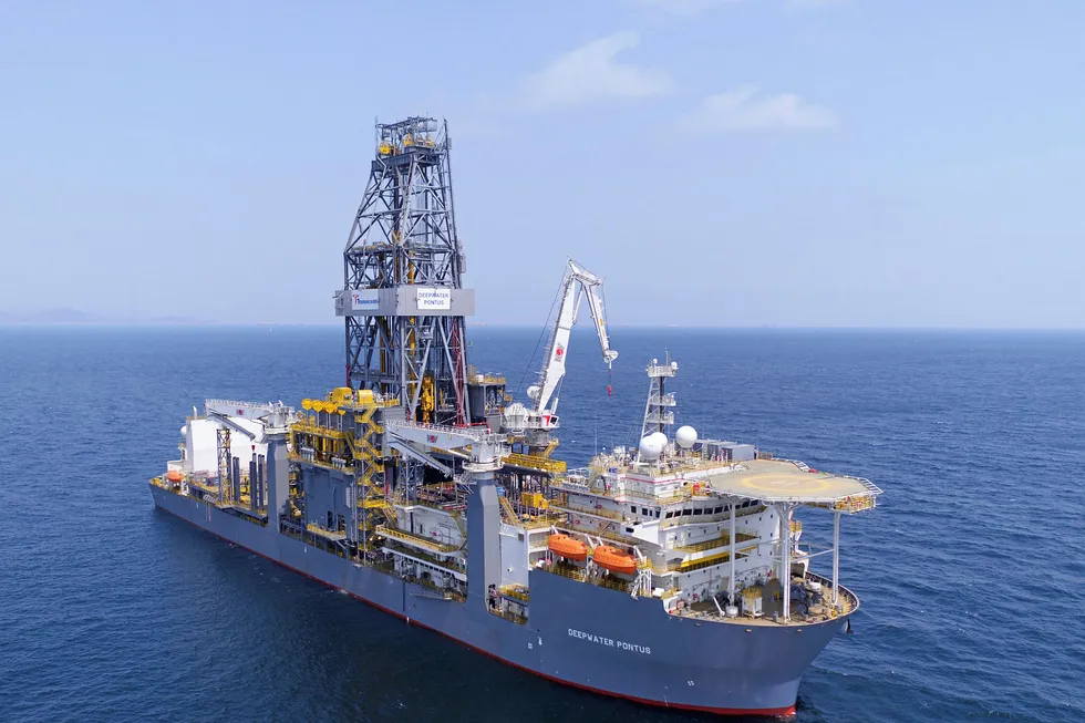 Shell spud: Transocean Deepwater Pontus