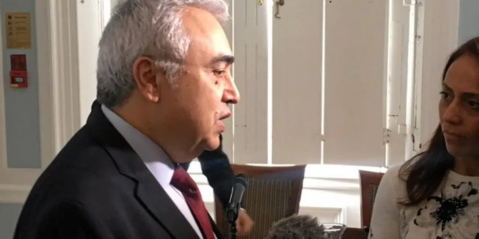 . Fatih Birol.
