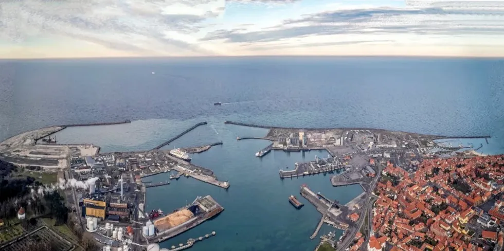The site for the Hyme deployment at Bornholm.