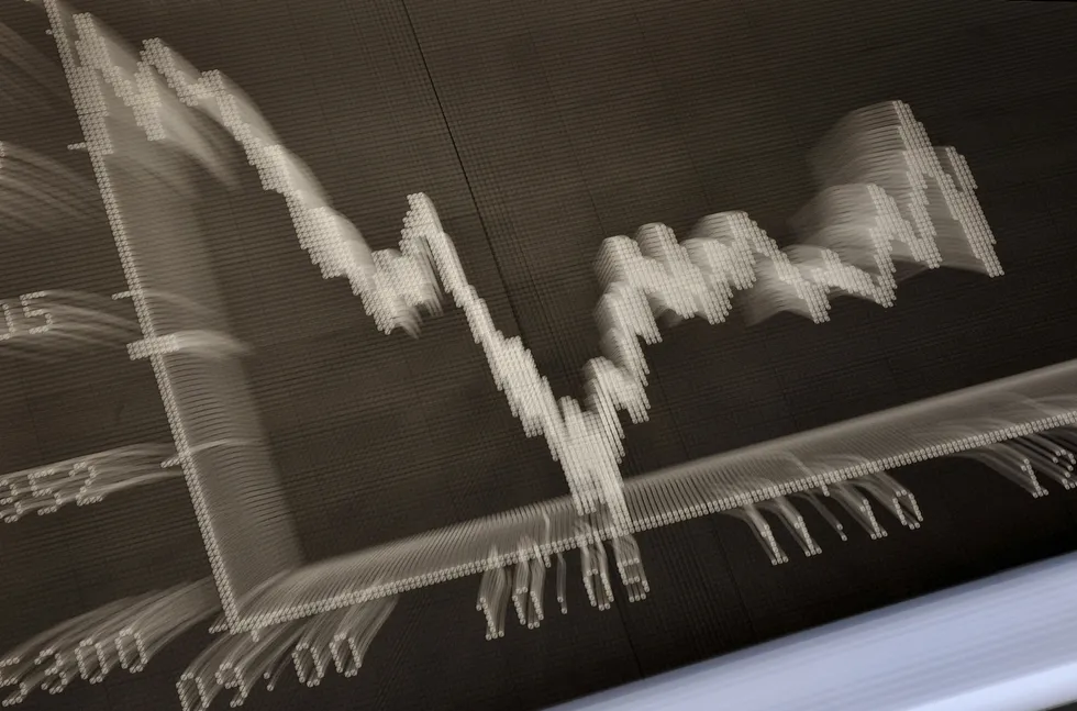 Plunging: Capricorn's share price in London was hit by delay to Woodside Energy's Sangomar project offshore Senegal.