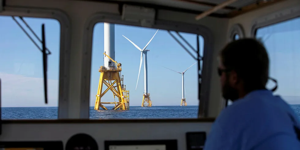Rhode Island's 30MW Block Island wind farm |