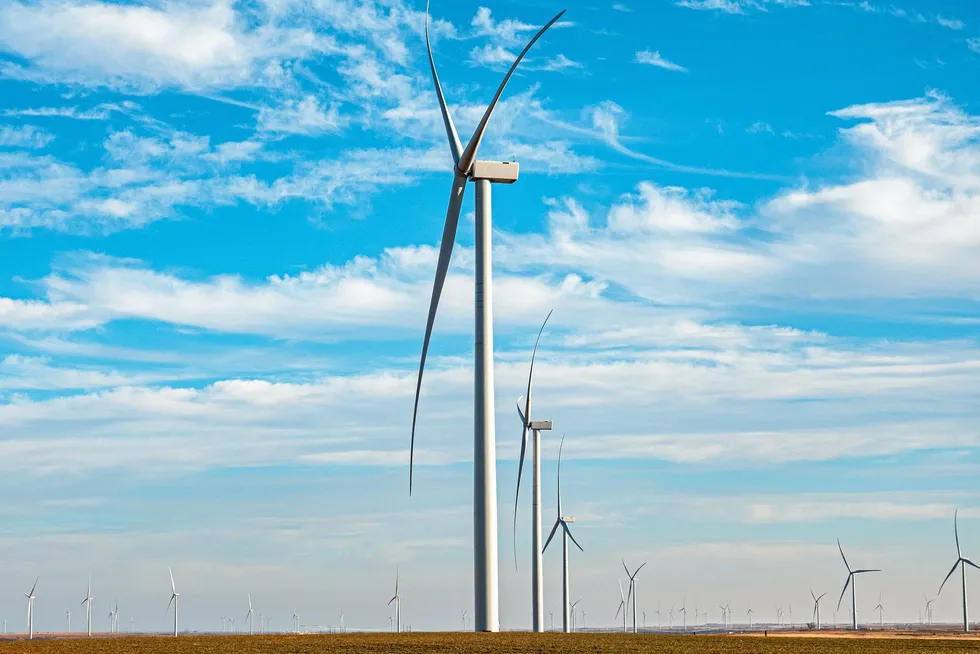North Central Traverse Wind Farm.