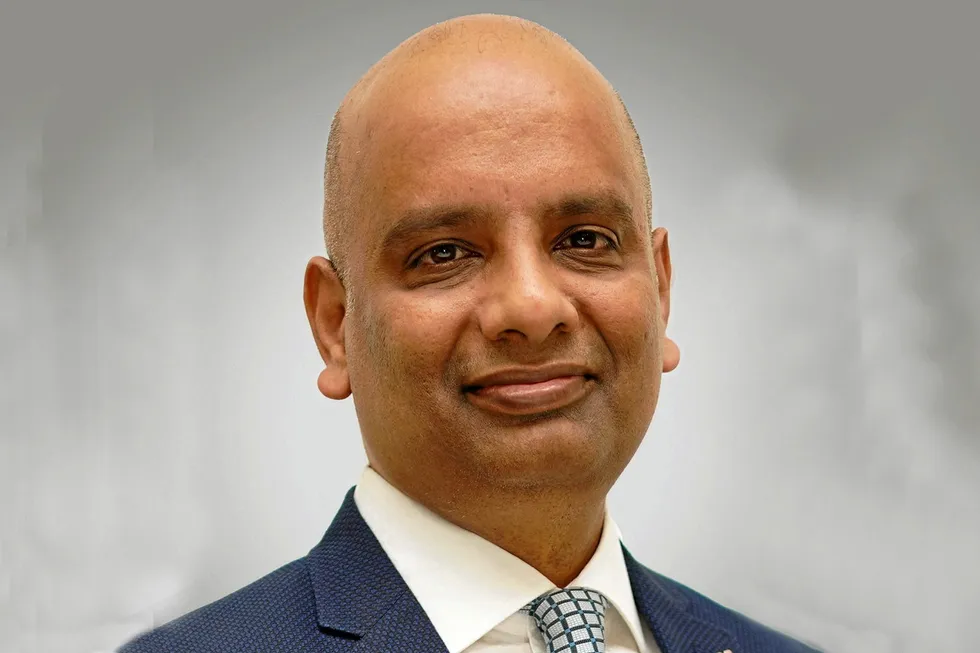 Mahesh Swaminathan, senior vice president of McDermott’s Global Subsea, Offshore & Floating Facilities business.