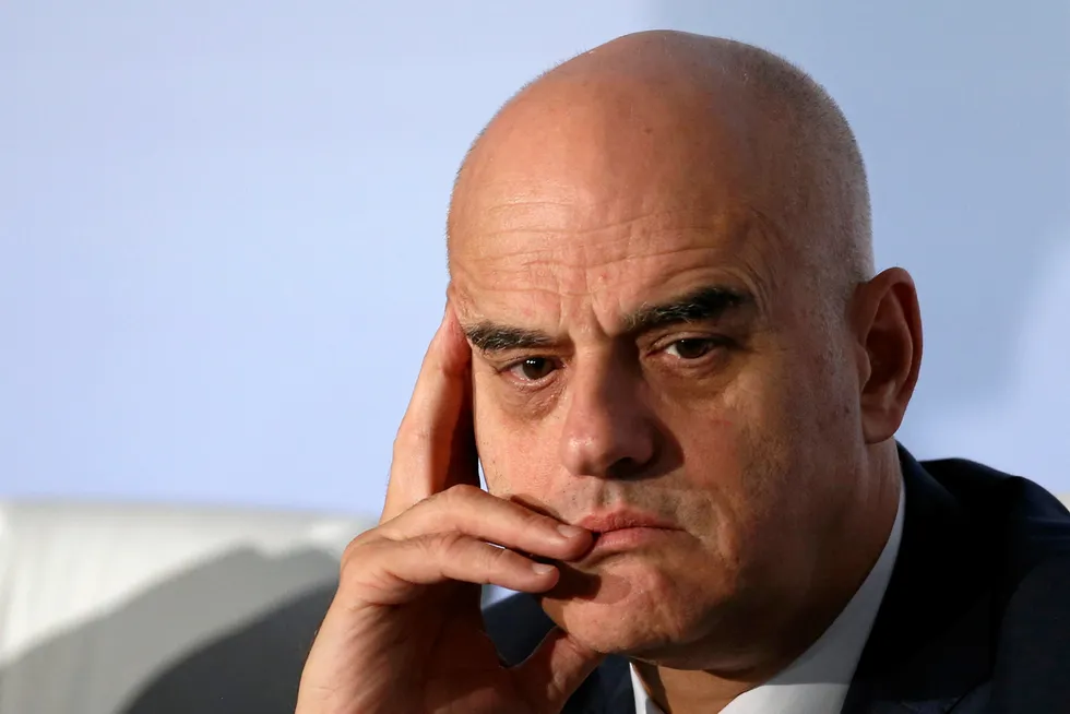 Reflection: Eni chief executive Claudio Descalzi