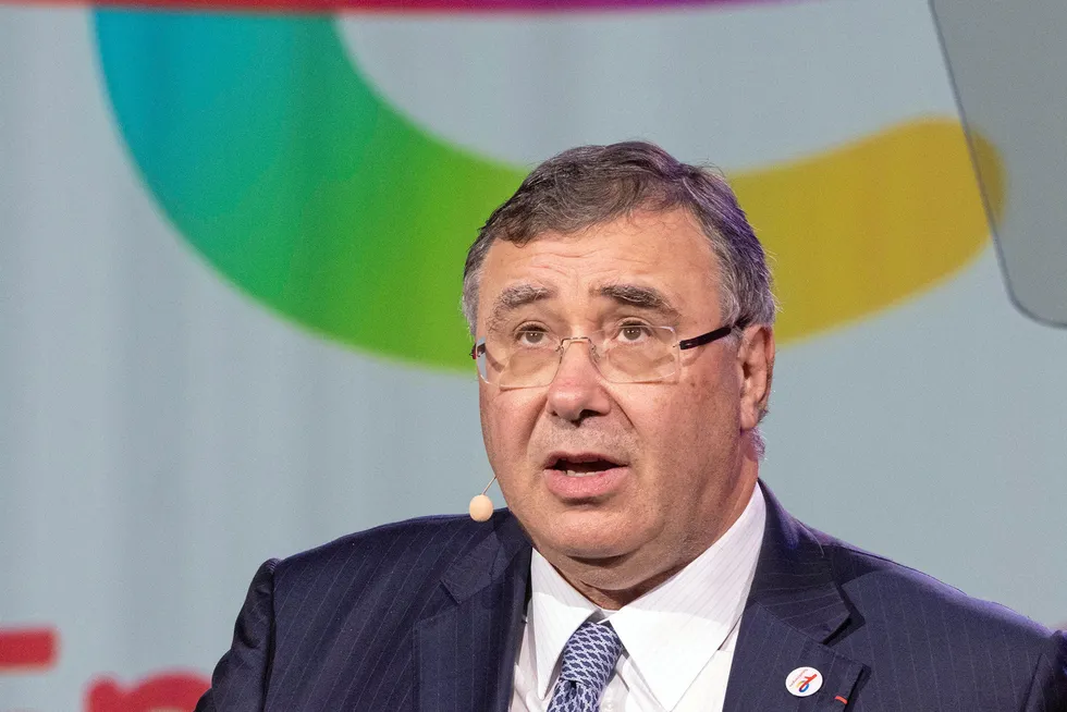 Full support: TotalEnergies chief executive Patrick Pouyanne.
