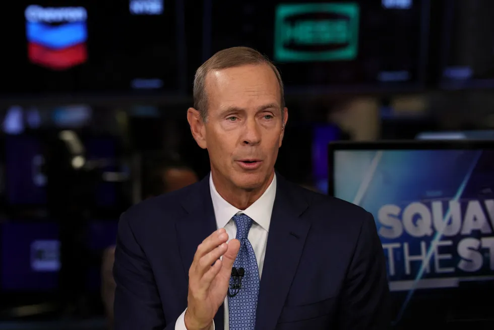 Streamlining the portfolio: Chevron chief executive Mike Wirth.