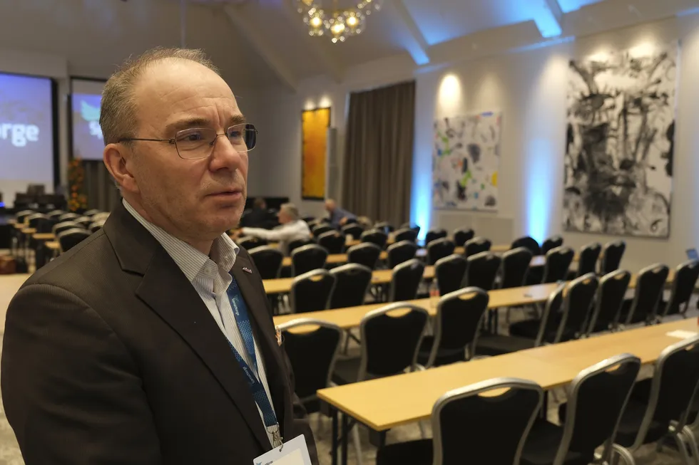 Eirik J. Osland of trout farmer Osland Havbruk says the industry should remain calm in the face of the chaos.