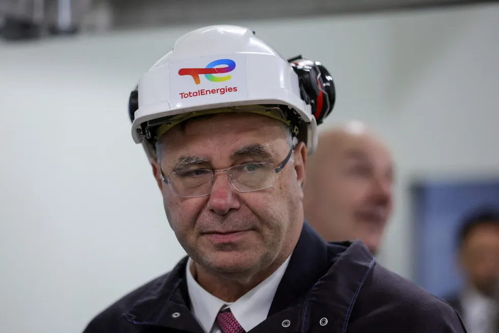 Strengthening ties: TotalEnergies chief executive Patrick Pouyanne.