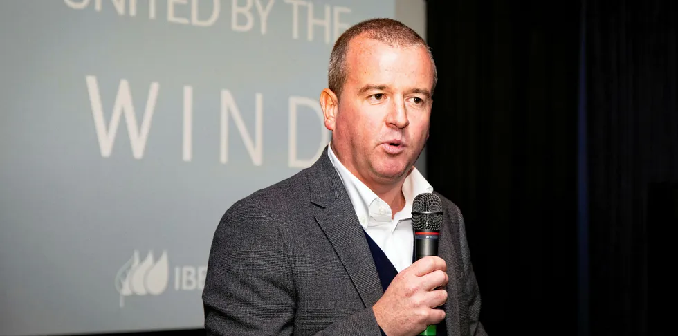 Iberdrola's global offshore wind managing director Jonathan Cole