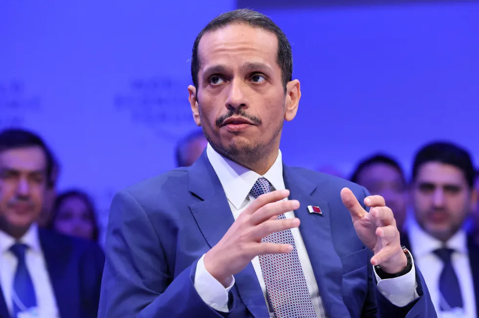 Qatar's Prime Minister Mohammed bin Abdulrahman Al Thani.