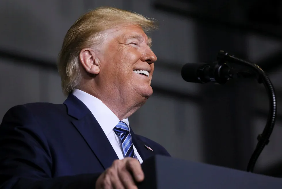 More positive: US President Donald Trump has predicted a trade deal will be reached with China