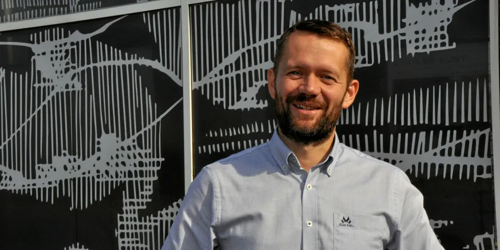 Managing Director Tom Eirik Aasjord in Nova Sea.