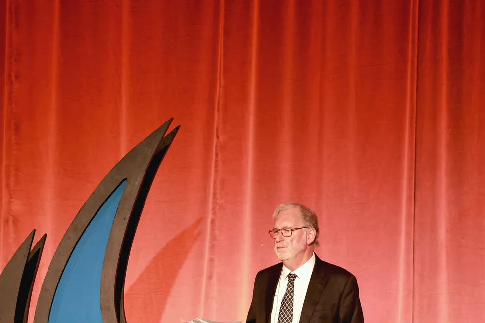 Oxford Institute for Energy Studies distinguished research fellow Jonathan Stern speaks at LNG2023.