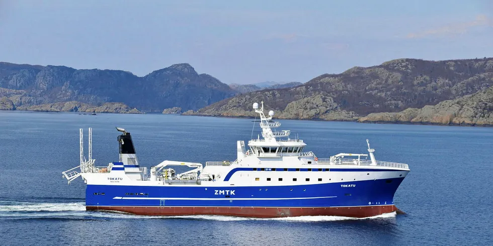 Tokatu is the first vessel to be added to New Zealand's deepwater fleet in more than 20 years.