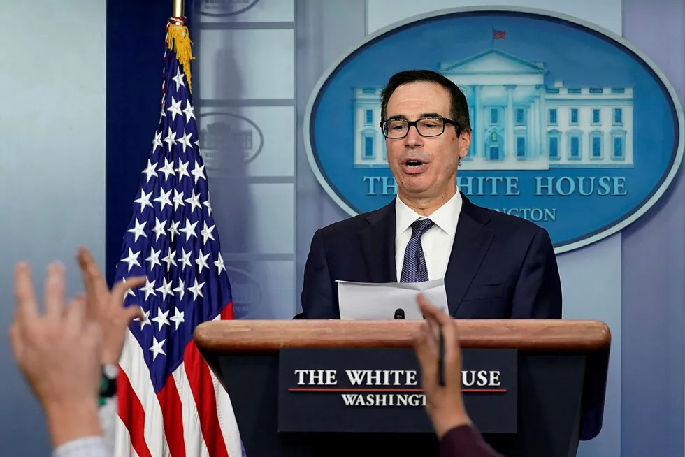 Tariffs talk: US Treasury Secretary Steve Mnuchin