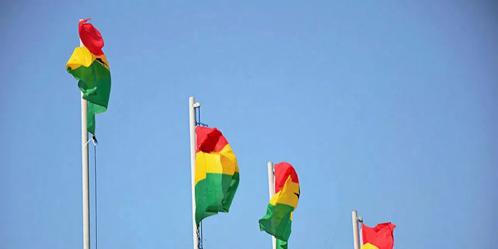 Ghanaian flags in Accra. Pic: Ben Sutherland/Flickr