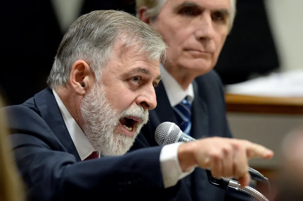 House of cards: former Petrobras downstream director Paulo Roberto Costa blows the whistle during a congressional enquiry into the Car Wash corruption scheme in 2014