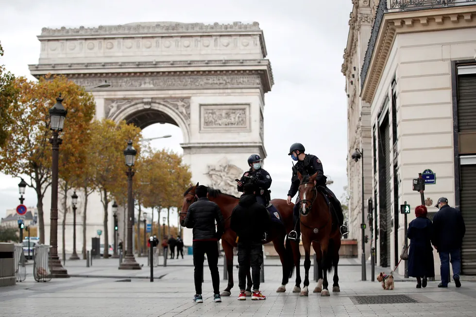 Lockdowns weigh on demand: France re-imposed a monthlong nationwide lockdown aimed at slowing the spread of the coronavirus