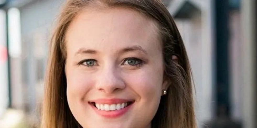 Michelle Wolf, Co-Founder and CTO, New Wave Foods, a Tyson-backed plant-based shrimp company.