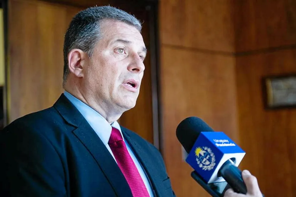 Alejandro Stipanicic, former president of Ancap.