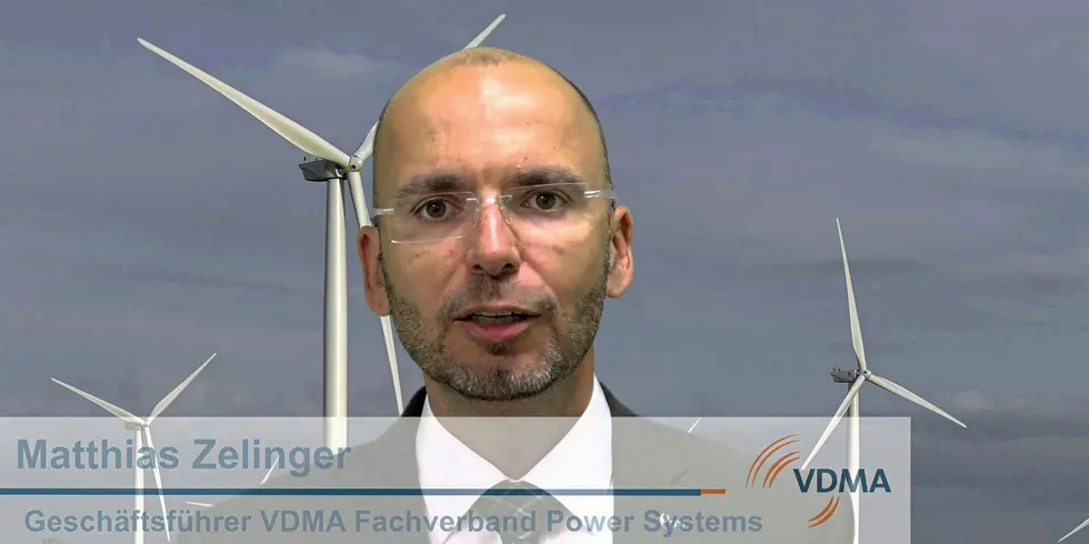 VDMA Power Systems managing director Matthias Zelinger