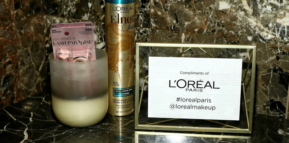 L'Oreal is pushing to reduce emissions.