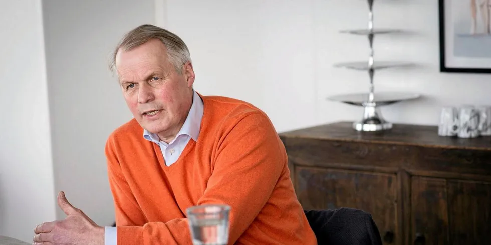 Gustav Witzoe, chairman of SalMar. The Norwegian Competition Authority gave the green light to SalMar's proposed acquisition of all of the shares in Norwegian salmon farmer NTS and, thereby, also its proposed merger with Norway Royal Salmon (NRS) in July.