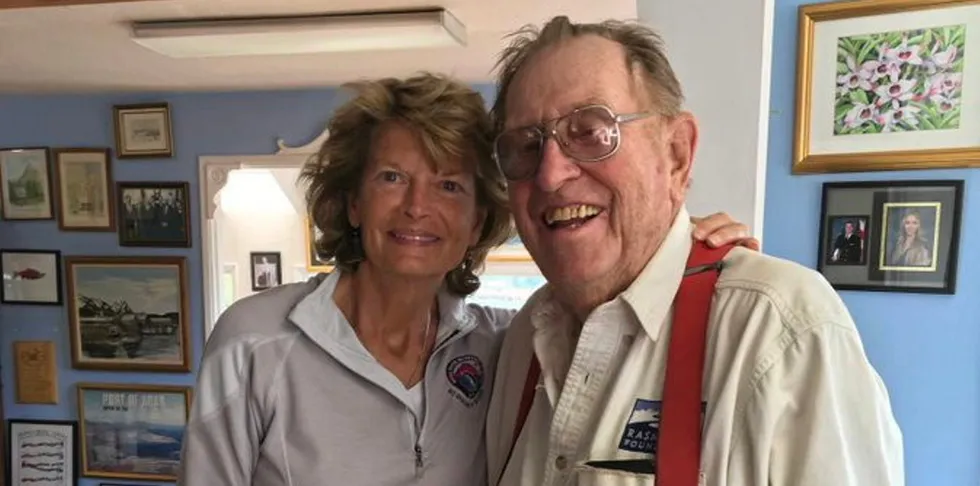 Alaska Sen. Lisa Murkowski called Clem Tillion an Alaska legend.