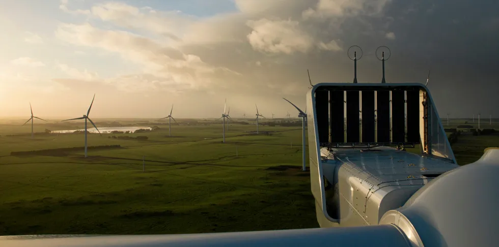 V112-3.0MW Vestas turbines at the Macarthur wind farm, Australia