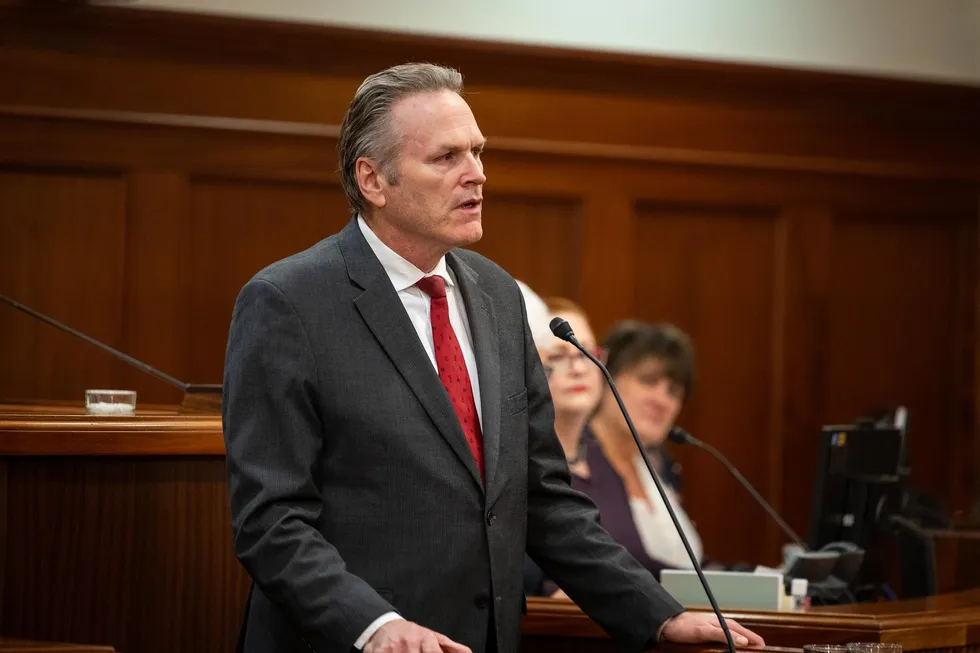 Alaska Governor Mike Dunleavy wants more finfish aquaculture in the state.