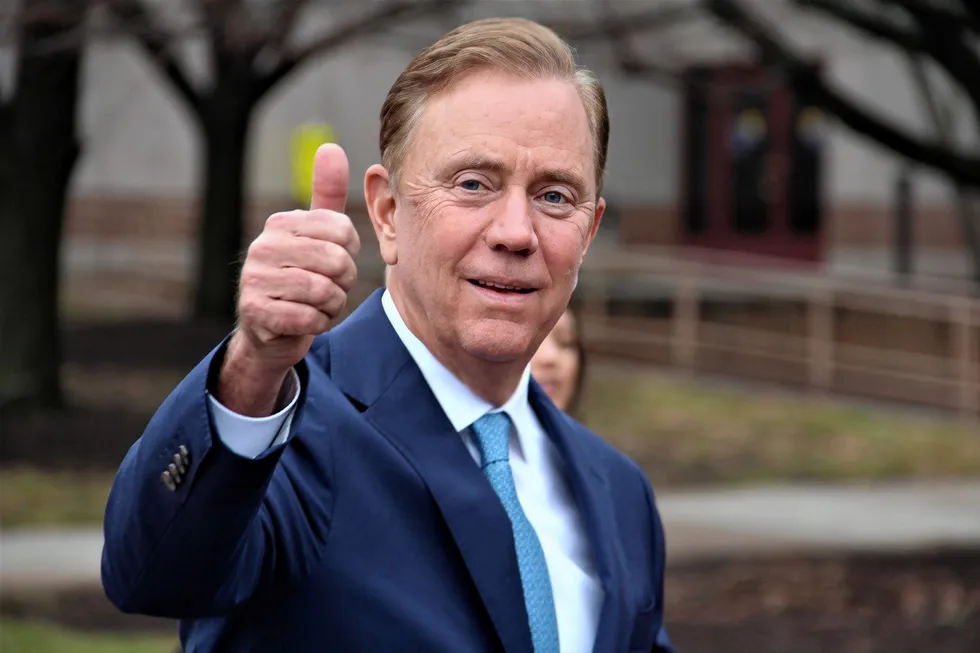 Connecticut governor Ned Lamont.