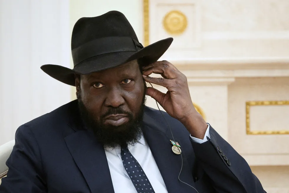 South Sudan President Salva Kiir.