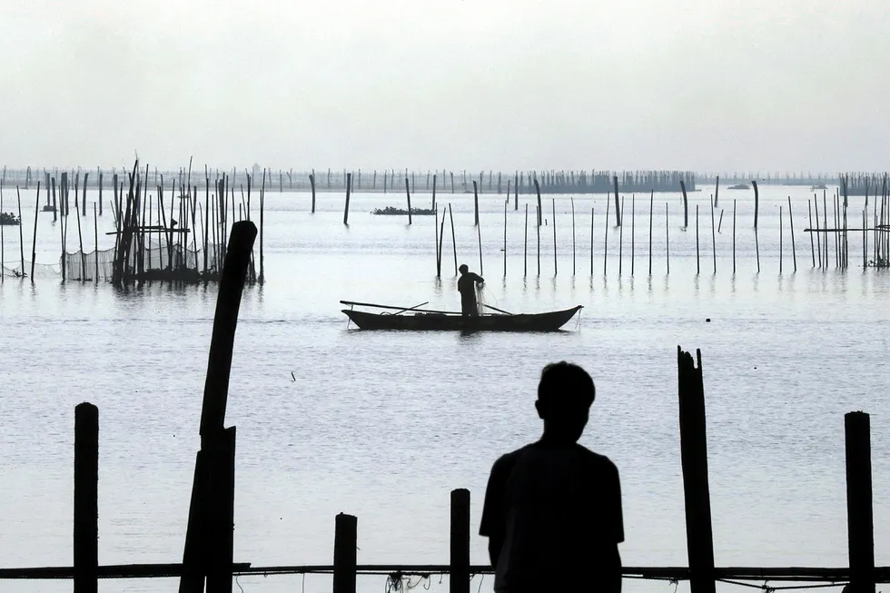 Joint venture: the waterfront in Muntinlupa, Metro Manila, in Luzon, the Philippines' main island