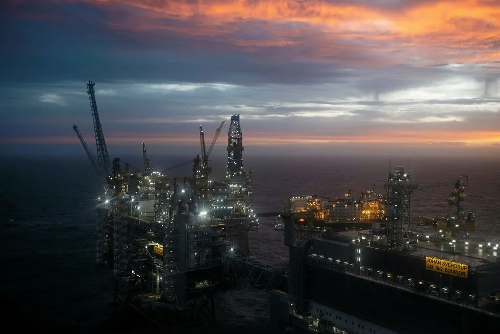 Realising resource: Norway's high production forecast is due in part to the second phase of the giant Johan Sverdrup development