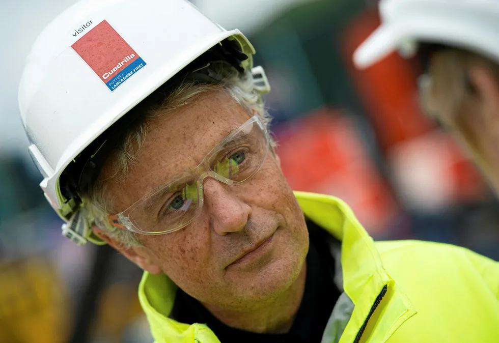 Tremors: Cuadrilla Resources chief executive Francis Egan